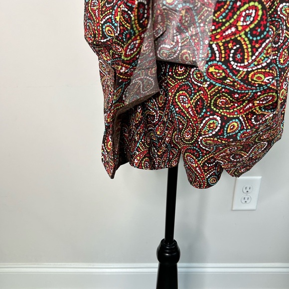 Harold floral pleated mini paisley skort sz 8 - Picture 7 of 7